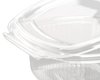 Salatbox oval R-PET 500 ml mit Klappdeckel