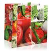 Woven Bags "Obst- und Gemüse" 37+23x36cm
