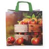 PP Woven Bag "Apfelzeit" 37+23x36cm matt