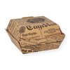 Burger Big Box "Newspaper" braun 125x125x100mm