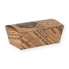 Fingerfoodbox "Newspaper" braun Kraft 14/12,4x8/6,5x5cm
