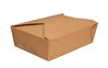 Food Box braun eckig #3  21,5x16/6,4/19,8x14cm