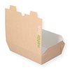 Lunchboxen Pappe 200x140x50mm Snackbox mit Klappdeckel