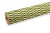 Geschenkpapier Wellen grün 70cm x 100m