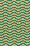 Geschenkpapier Wellen grün 70cm x 100m