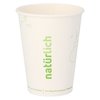 Kaffeebecher  weiß 0,3 Liter Pappbecher mit wasserbasierender Beschichtung