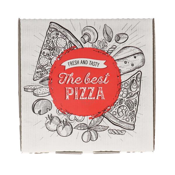 100 Pizzakarton Pizzaboxen Pizzaschachtel Faltschachtel 22x22x3cm Venezia