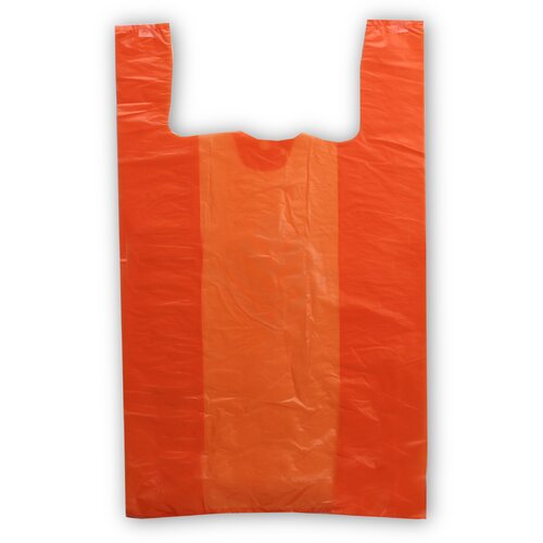 Hemdchentragetaschen orange 30+16x52cm | 2000 Stück