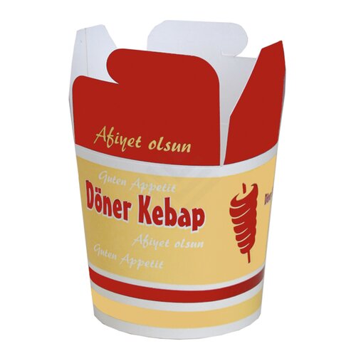 Warmhaltebox für Döner Kebab Styropor (250 Stück)